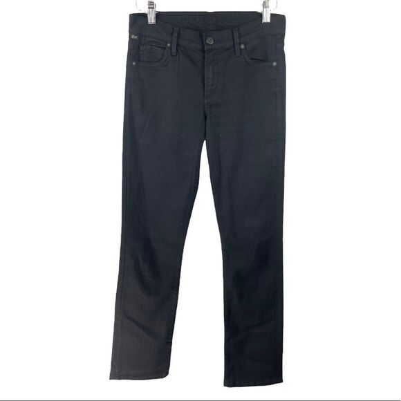 Coh Black Freefall Straight Elson Midrise Jeans Size 27 - Picture 2 of 7